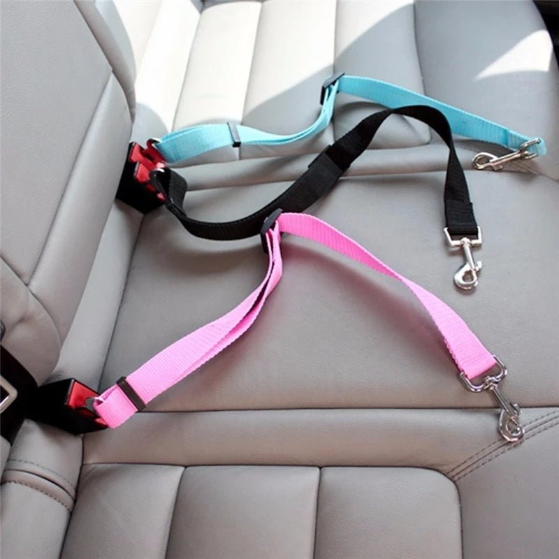 Adjustable Car Seat Belt for Dogs for Ultimate & Safe Road Adventures - Paws n Smiles