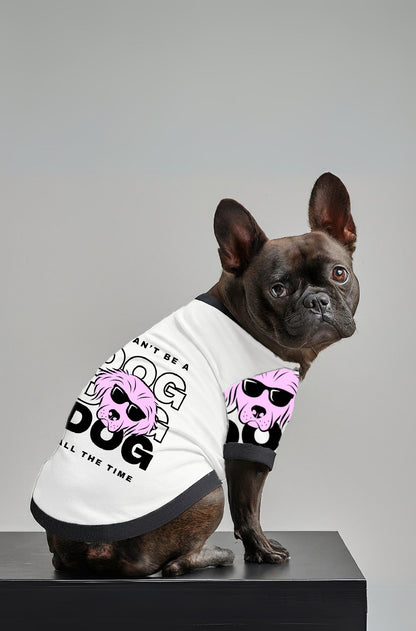 Beyond the Barks Cool Dog Round Neck Shirt CE9488E08651402C9CA8A360243E740C - Paws n Smiles