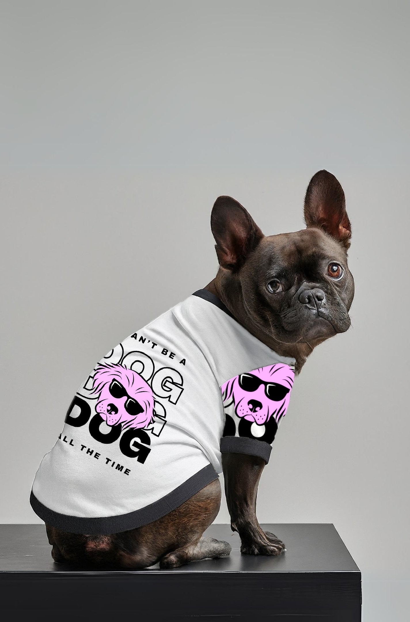 Beyond the Barks Cool Dog Round Neck Shirt 537C350525704FD0BBE536F7FA79D8AC - Paws n Smiles