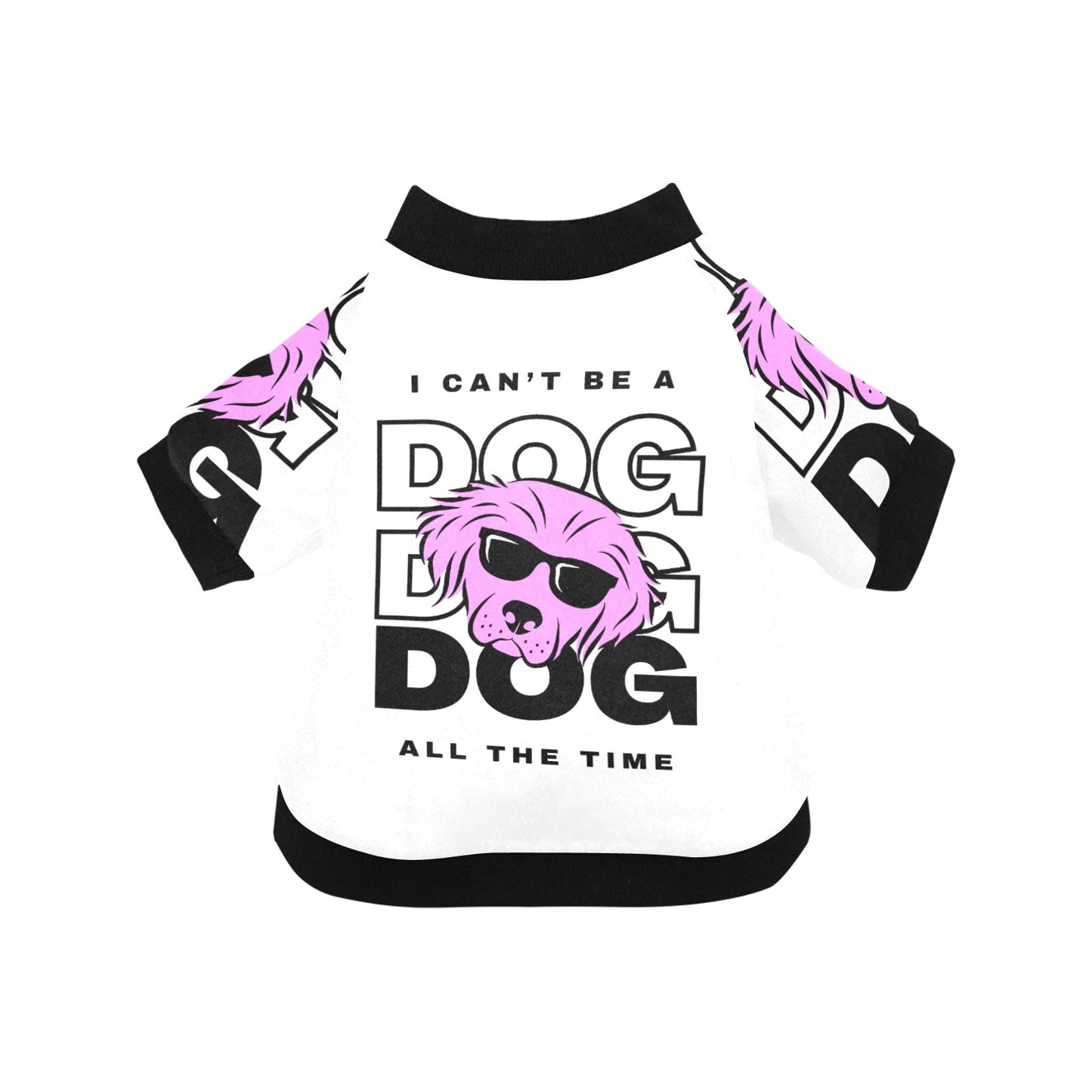 Beyond the Barks Cool Dog Round Neck Shirt 537C350525704FD0BBE536F7FA79D8AC - Paws n Smiles