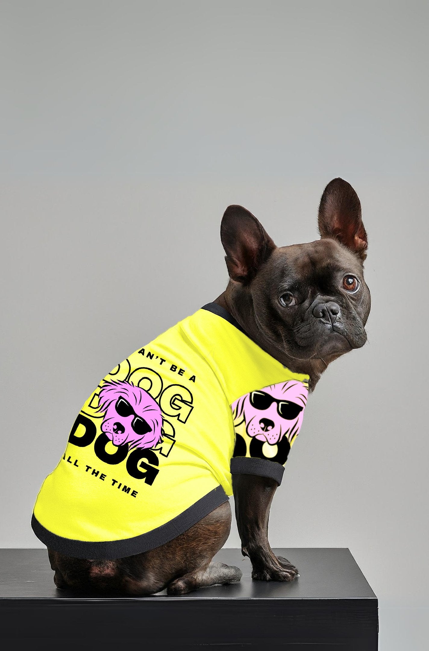 Beyond the Barks Cool Dog Round Neck Shirt BEB1C9F74E3243BF99F7F741B090BE6D - Paws n Smiles