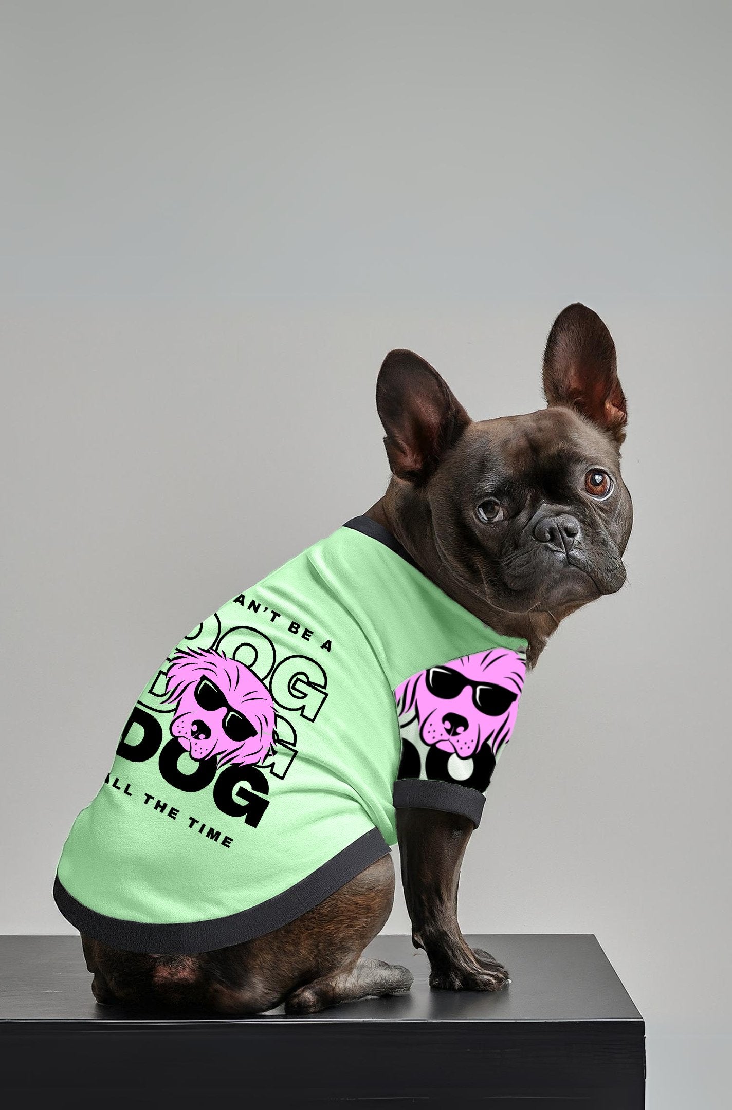 Beyond the Barks Cool Dog Round Neck Shirt 2CF3E709887B4CE69CCBEE58C6A474EB - Paws n Smiles