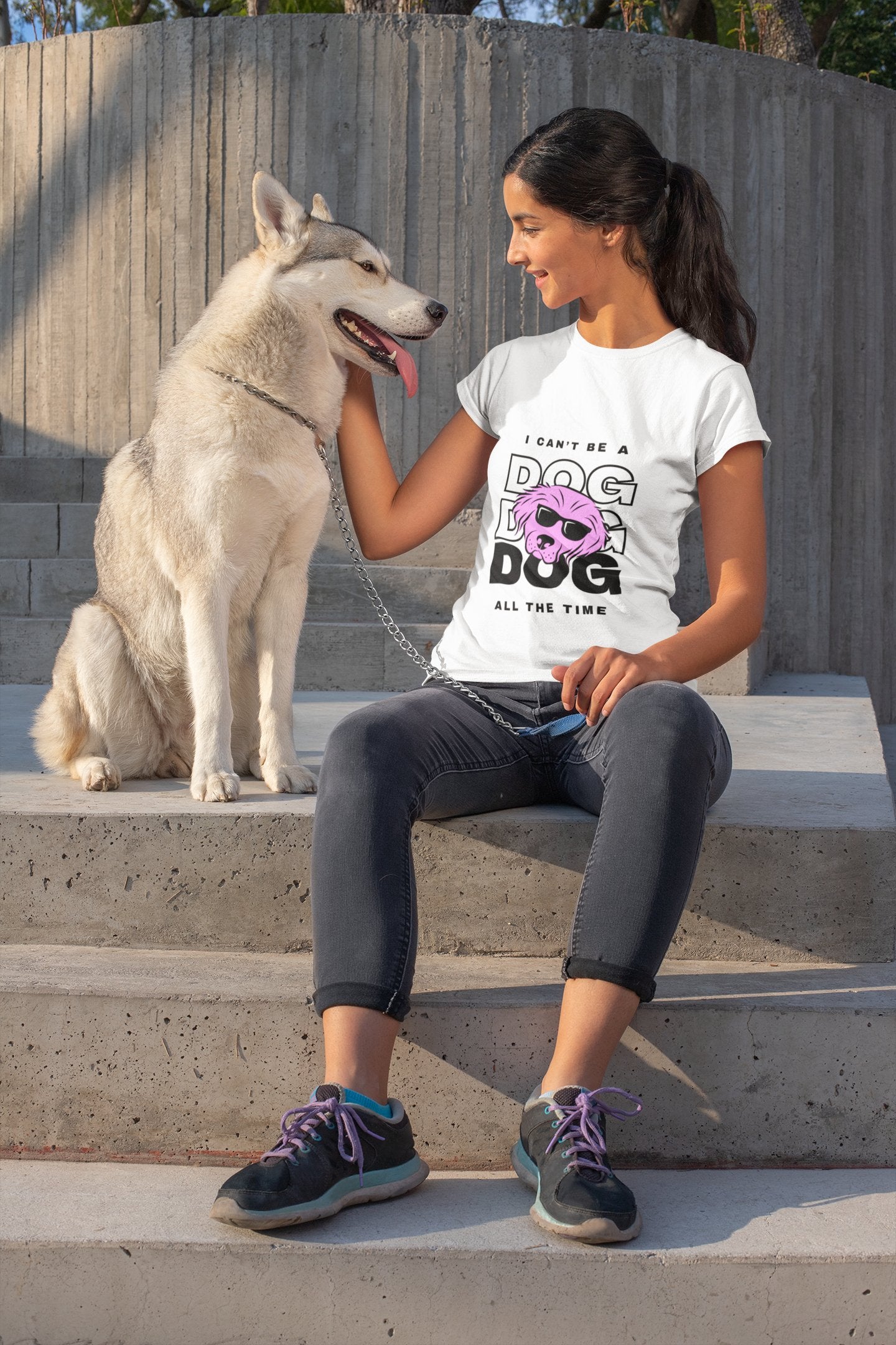 Beyond the Barks Cool Dog Unisex T-shirt 8A47F785FEE2427BA14ACE956ED41C41 - Paws n Smiles