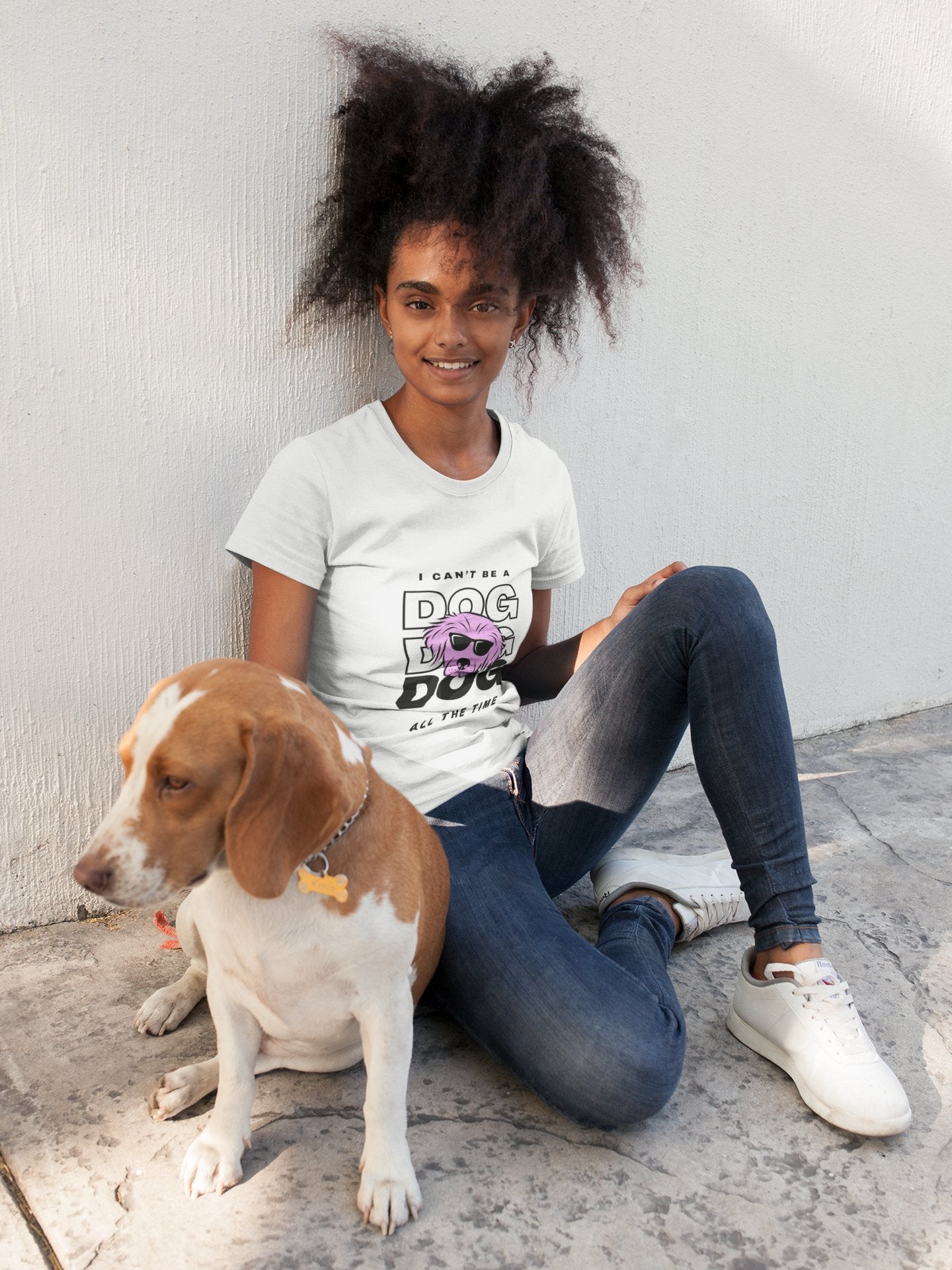 Beyond the Barks Cool Dog Unisex T-shirt 8A47F785FEE2427BA14ACE956ED41C41 - Paws n Smiles