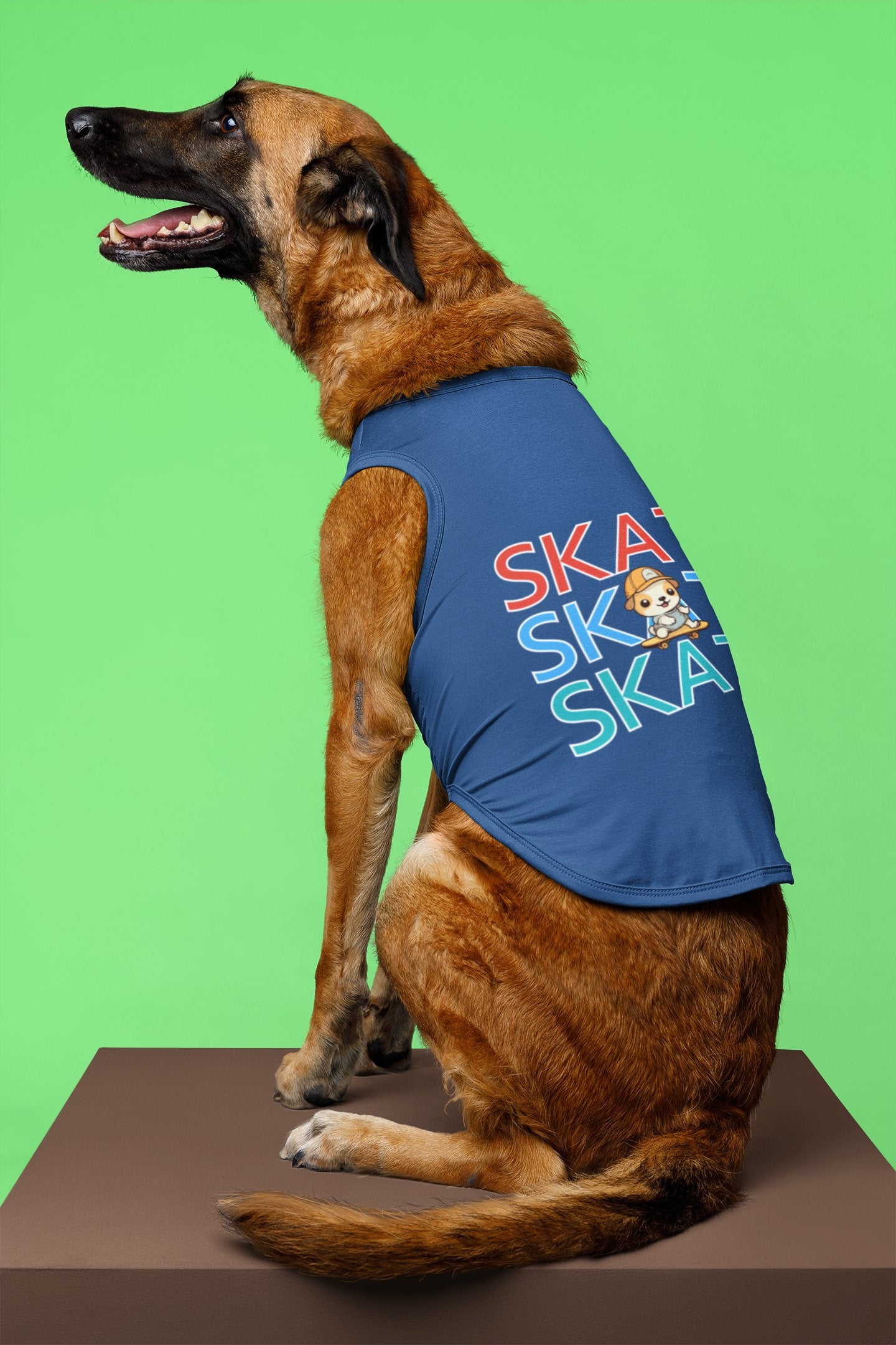 Beyond the Barks Skating Time Dog Tank Top 9F259C95812E4A8FBBA5B6E21BD45207 - Paws n Smiles