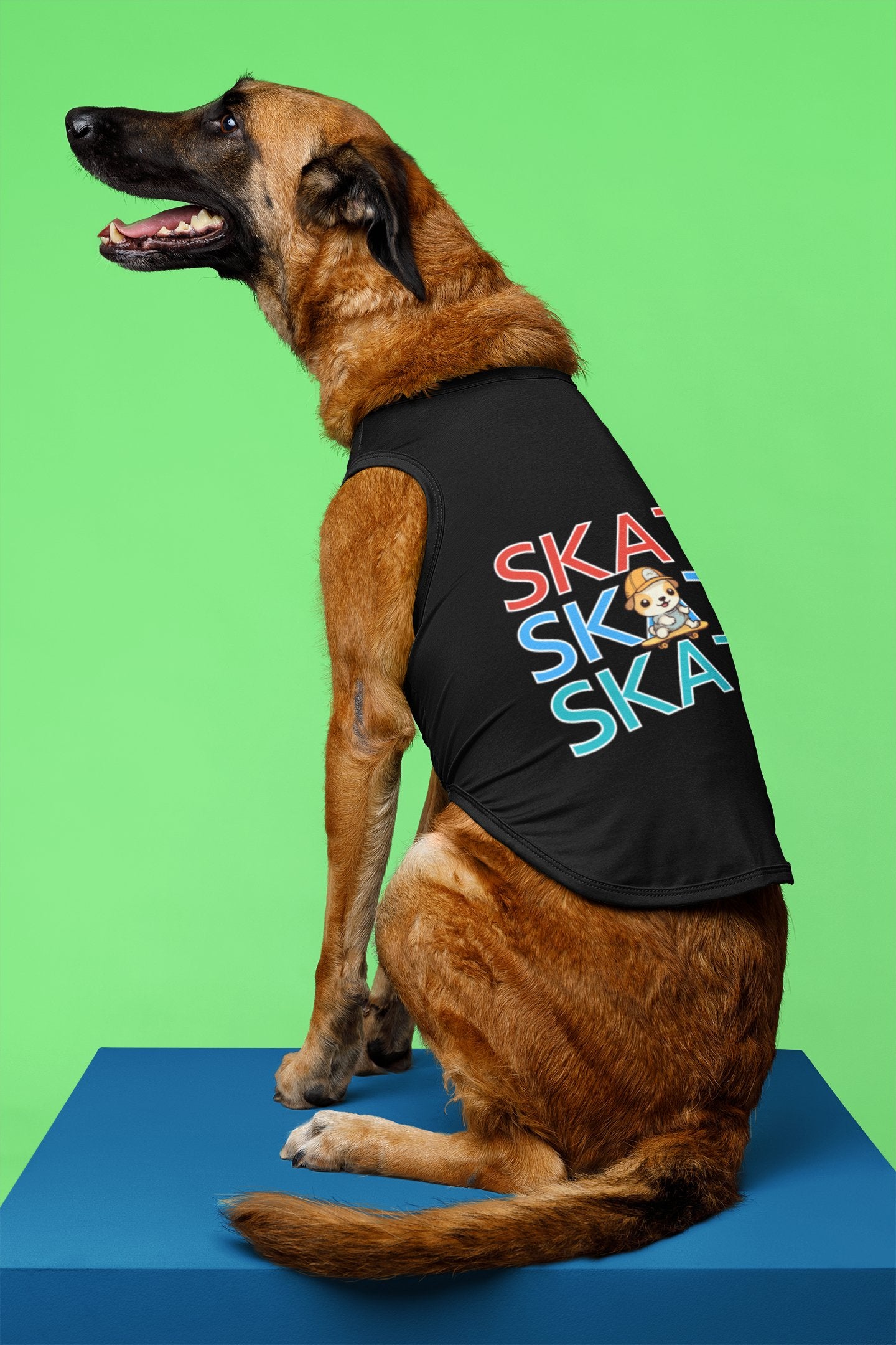 Beyond the Barks Skating Time Dog Tank Top F972401738B94003912CB96A3E352442 - Paws n Smiles