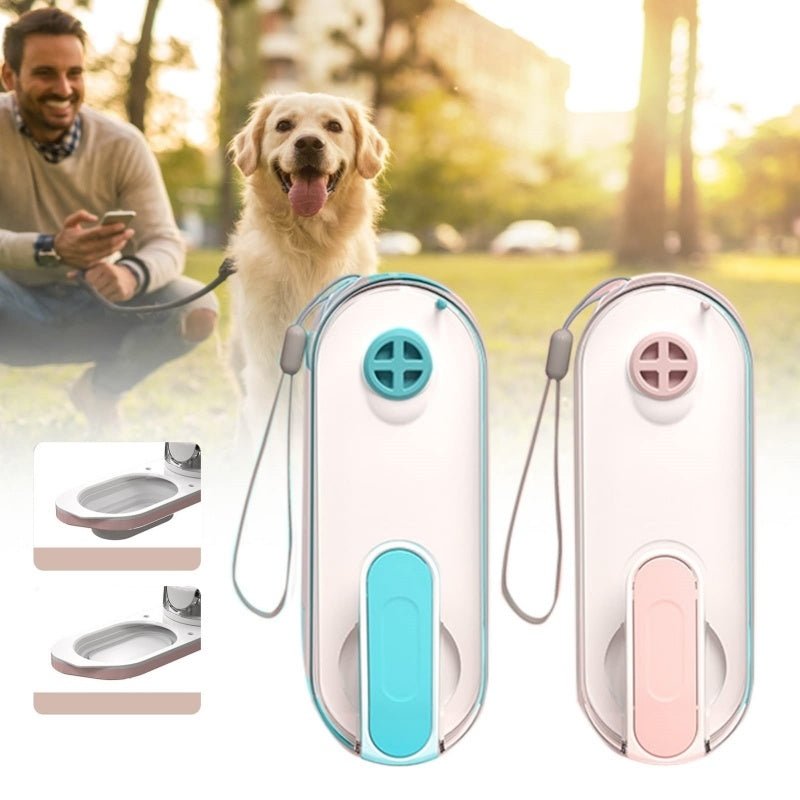 Dog Foldable Water Bottle For Outdoor Walking Easy To Carry - Paws n Smiles