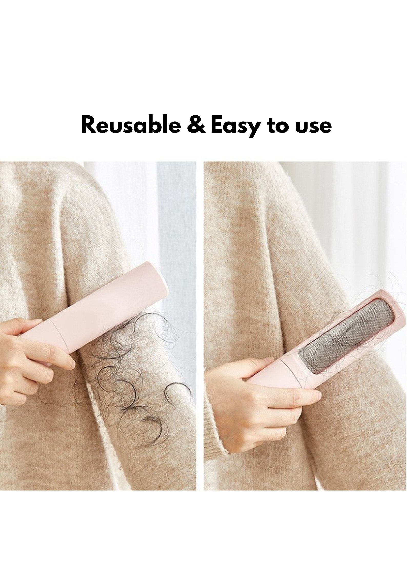 Efficient & Reusable Self - Cleaning Dog Hair Remover Brush - Paws n Smiles