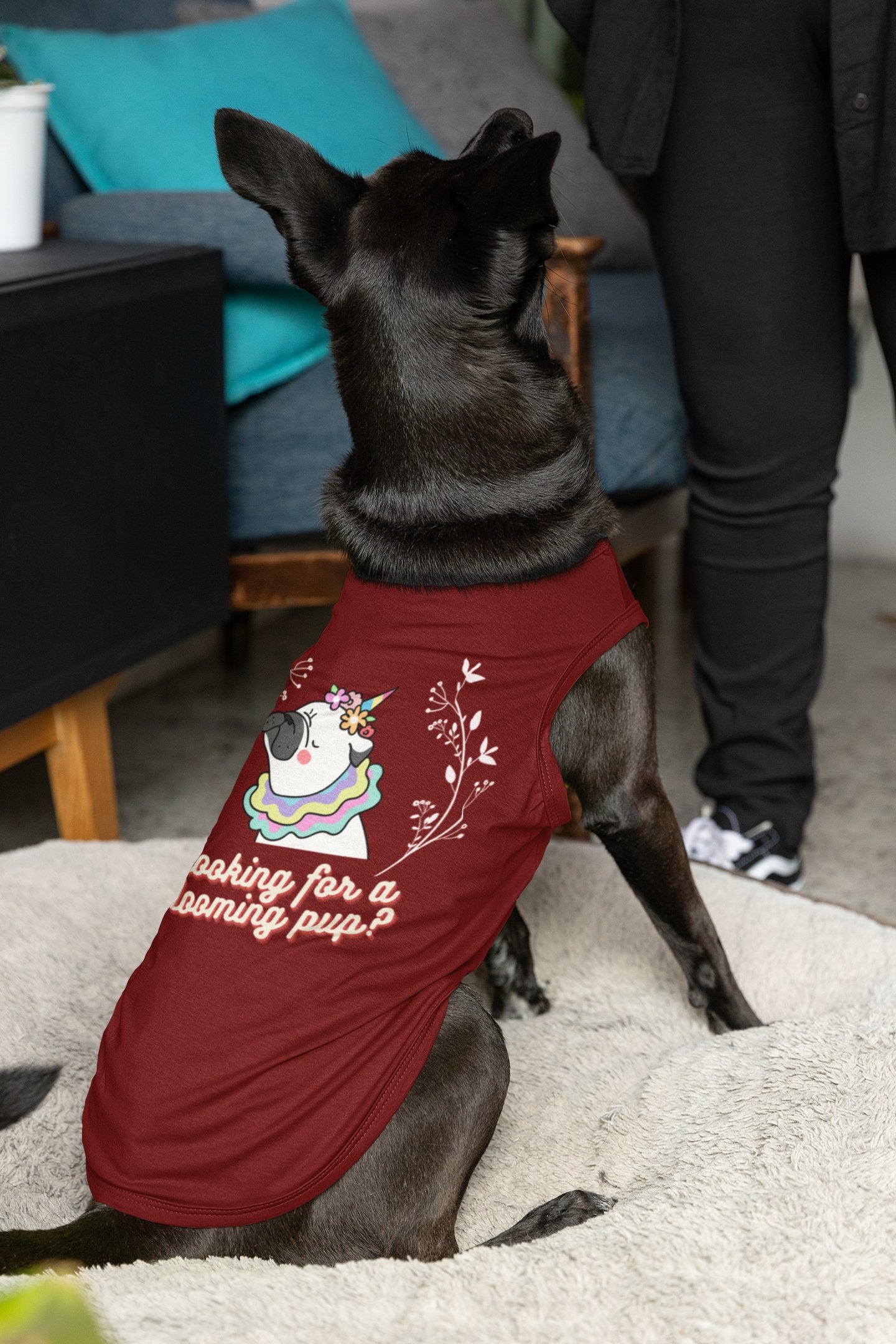 Nature-Inspired Birthday Pup Dog Tank Top 869CF6D289D64CBAB9A9DE3C7A09CD64 - Paws n Smiles