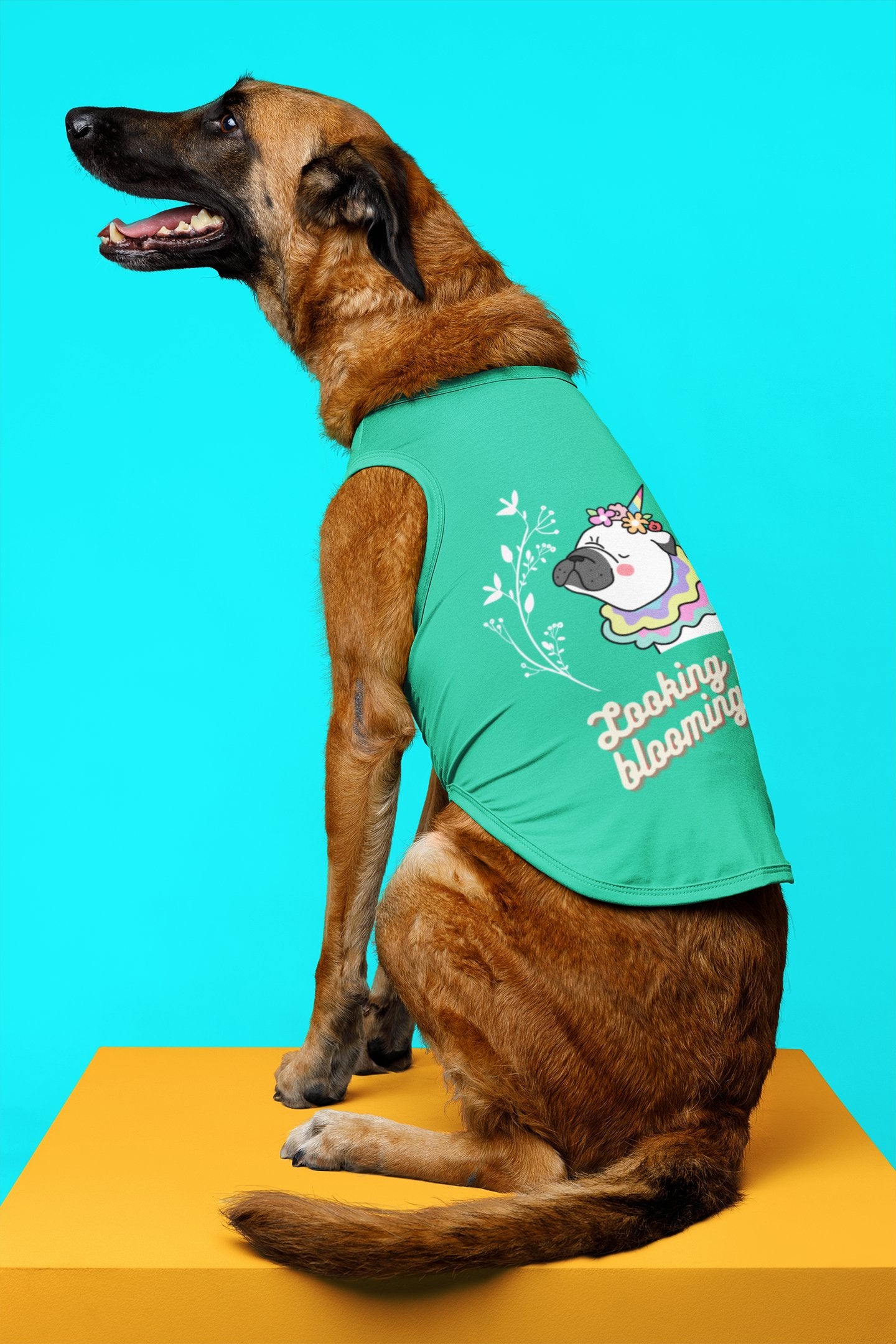 Nature-Inspired Birthday Pup Dog Tank Top 3542961A826045A2834D5371D08CAFCD - Paws n Smiles