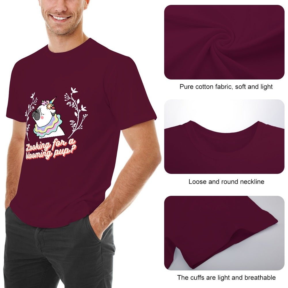 Nature-Inspired Birthday Pup Unisex T-shirt A717B87A732C448DAB9FB737151EEF8C - Paws n Smiles