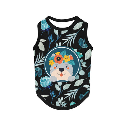 Nature-Inspired Blooming Pal Dog Tank Top - Paws n Smiles