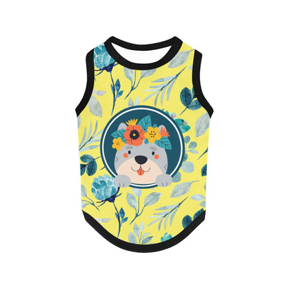 Nature-Inspired Blooming Pal Dog Tank Top - Paws n Smiles