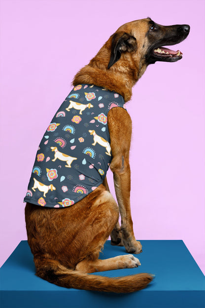 Nature-Inspired Fully Printed Dog Tank Top E026C62B81894AE7B17975AA46BB1290 - Paws n Smiles