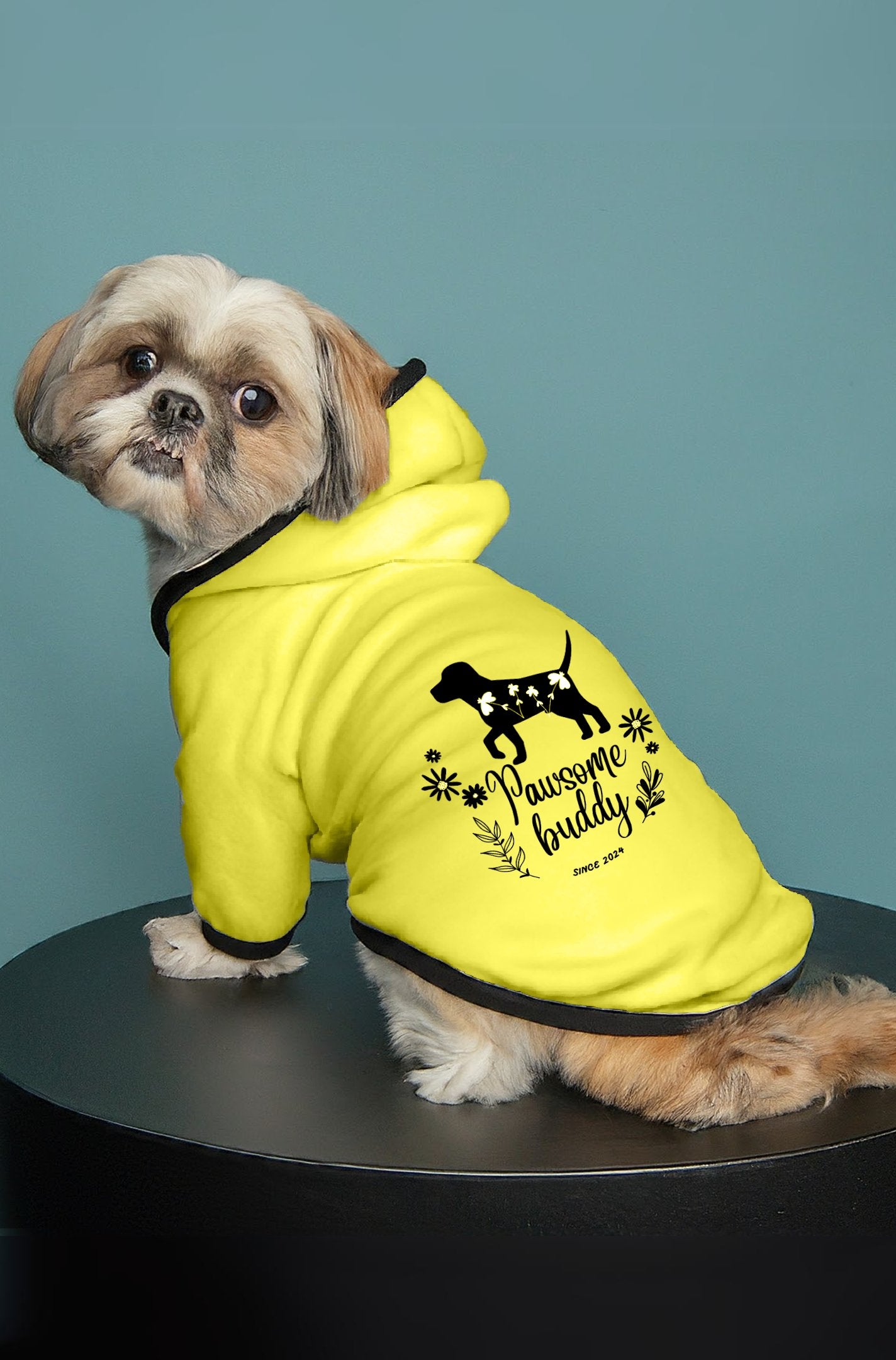 Nature-Inspired Pawsome Buddy Dog Hoodie FBF057CB86324586AA6D77C0F65C2850 - Paws n Smiles