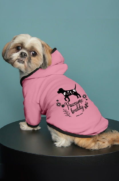 Nature-Inspired Pawsome Buddy Dog Hoodie FBF057CB86324586AA6D77C0F65C2850 - Paws n Smiles