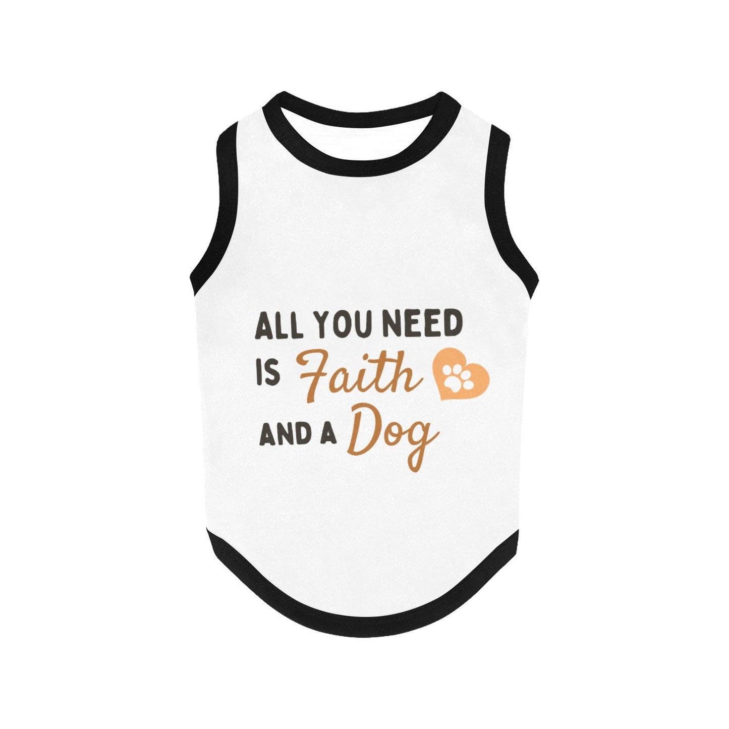 Pawsitive Faithful Friend Dog Tank Top - Paws n Smiles