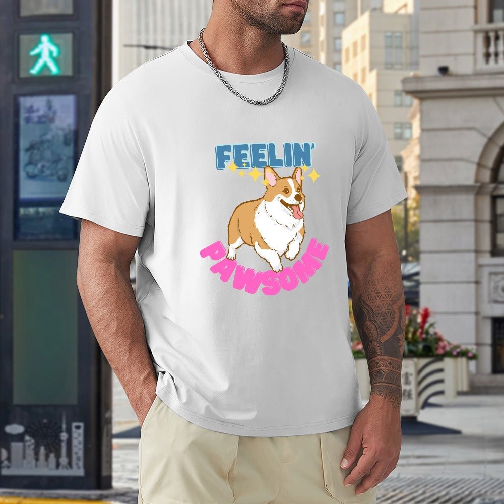 Pawsitive Feel Good Unisex T-shirt 6CD62A430E3442D9BA0BDB0EA46EF0B5 - Paws n Smiles