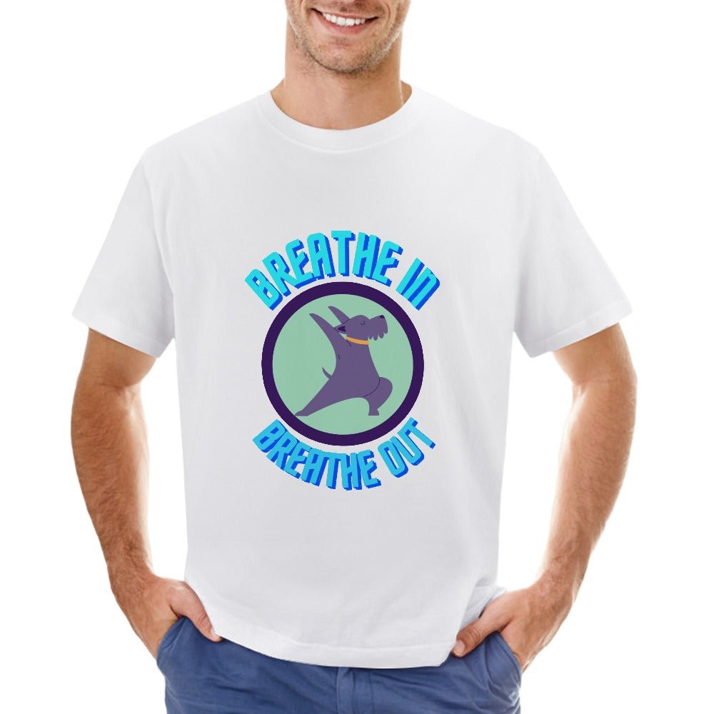 Pawsitive Yog Dawg Unisex T-shirt FC797D15FD734868B81DDD8720969722 - Paws n Smiles