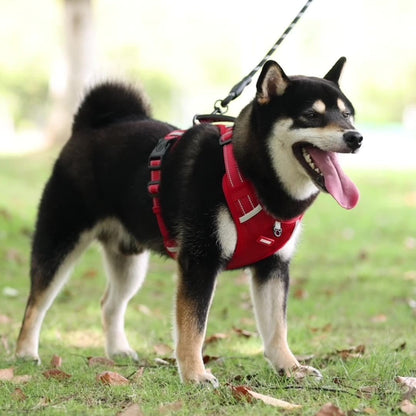 Premium Soft Breathable Vest-style Dog Harness with Reflective Design - Paws n Smiles