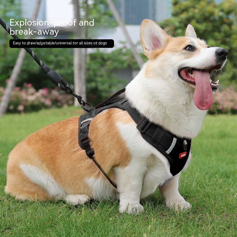 Premium Soft Breathable Vest-style Dog Harness with Reflective Design - Paws n Smiles