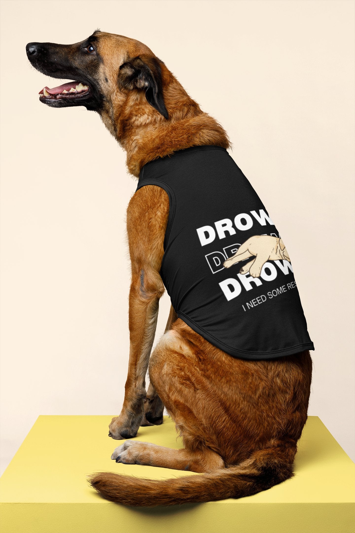 SnoozeSaver Drowsy Dog Tank Top 61D3954DCD7845C69AE5FFE0042769CB - Paws n Smiles