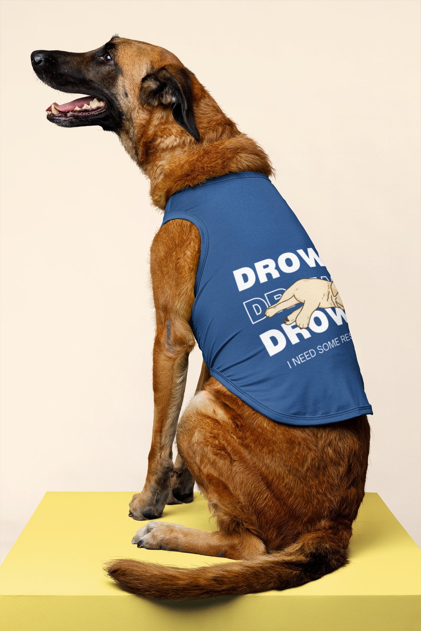 SnoozeSaver Drowsy Dog Tank Top 2561FEDFD0B845F6A71357ADDBA9B440 - Paws n Smiles