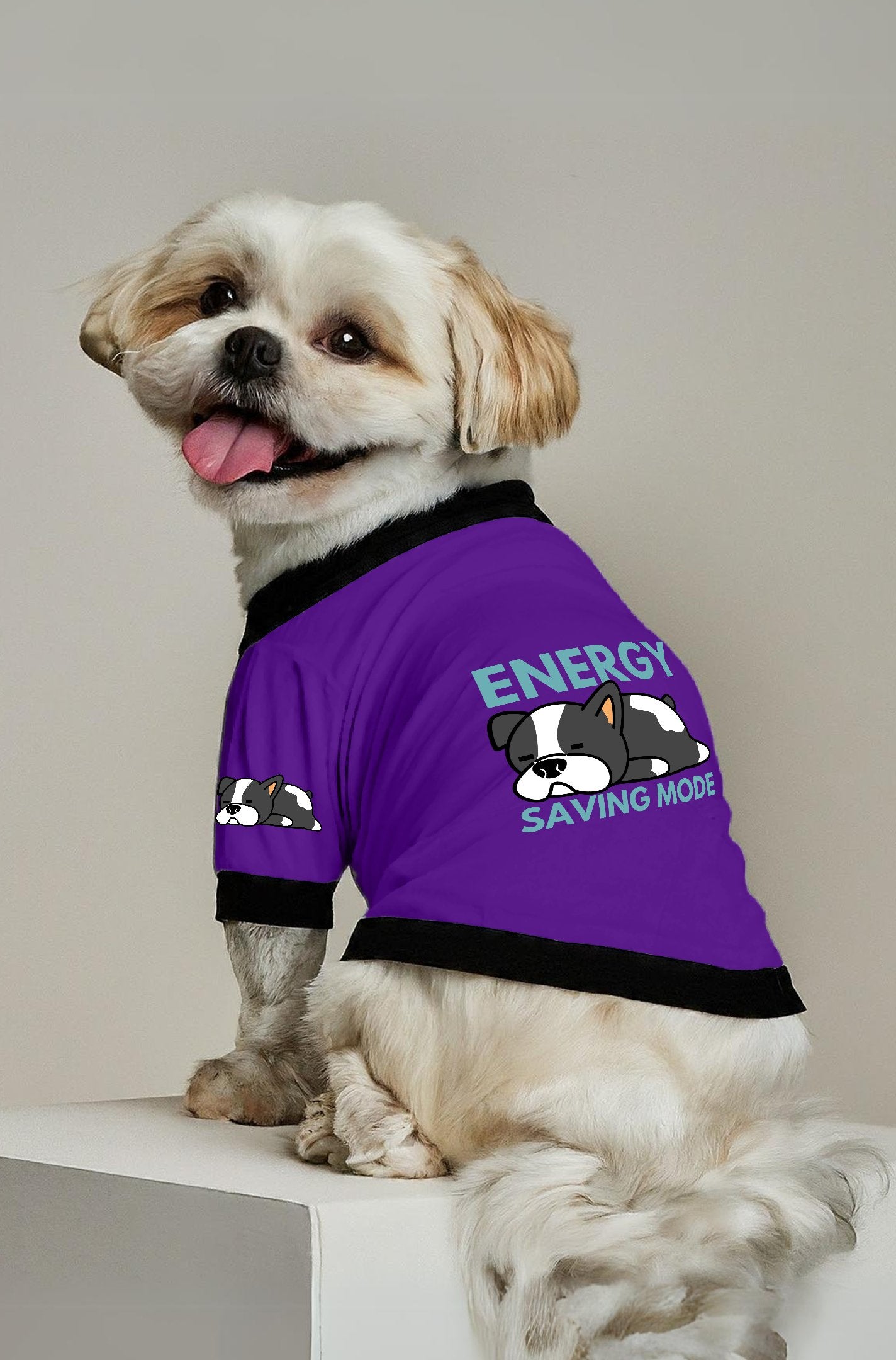 SnoozeSaver Nap-time Dog Round Neck Shirt C73F6B9733344C9492A3A565C26214D9 - Paws n Smiles